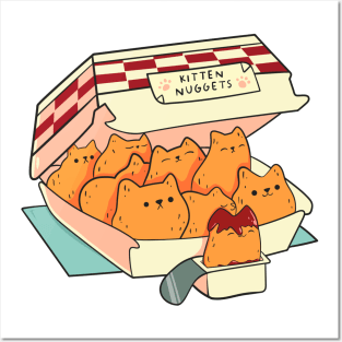 Kitten Nuggets Posters and Art
